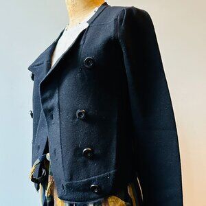 Club Monaco Cropped Knitted Jacket